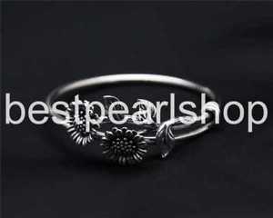 【貨物輸送無料】腕輪 付属品― スターリングシルバーレトロブレスレットpure s925 sterling silver retro big peony telescopic simple womens bracelet