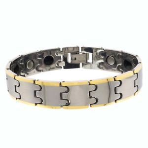 【貨物輸送無料】腕輪 付属品― タングステンバーリンクブレスレットmen women 125粍 tungsten carbideedges 赤ちょうちん link magnetic bracelet
