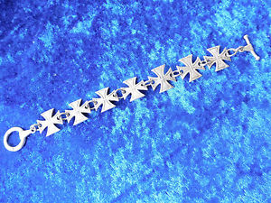 【送料無料】ブレスレット　アクセサリ―　ブレスレットold metal bracelet __ __ iron kreuze ritterkreuze