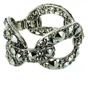 【送料無料】ブレスレット　アクセサリ―　リンクブレスレットcrystal link bracelet more colours available