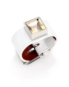 【貨物輸送無料】腕輪 付属品― 弗腕輪 authentic proenza schouler ps11 white leather 345  bracelet