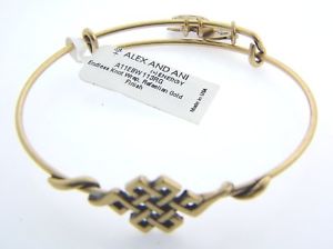 【送料無料】ブレスレット　アクセサリ&mdash;　ヌエボアレックスコンドラドnuevo alex and ani eterno nudo pulsera con acabado dorado 167｜hokushin