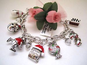 【送料無料】ブレスレット　アクセサリ―　ブライトンキャンディケーンブレスレットドルbrighton candy cane holiday charm bracelet msr82 nwttin