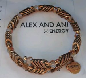 【貨物輸送無料】腕輪 付属品― アレックスラップロシアブレスレットビンテージalex and ani wrap crystals russian gold  bracelet vintage sixty six
