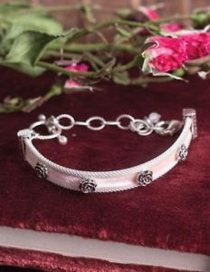 【貨物輸送無料】腕輪 付属品― ビクトリアジルシュワルツピンクベルベットローズブレスレットvictorian trading co jill schwartz elements pink velvet rose bracelet