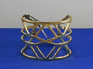 【貨物輸送無料】腕輪 付属品― ビンスエンドカフブレスレットドルvince camuto goldtone openwork open end cuff bracelet c602750 98