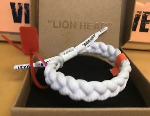 【貨物輸送無料】腕輪 付属品― 白いこと腕輪rastaclat clat white virgil abloh white bracelet shipping now