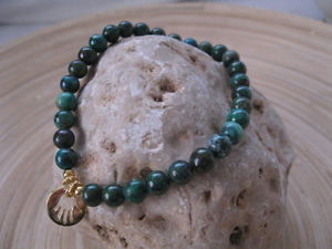 【貨物輸送無料】腕輪 付属品― エイラトビーズブレスレットビードeilat stone beaded bracelet goldfill hamsa charm jewelry 6粍 gemstone beads