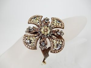 【貨物輸送無料】腕輪 付属品― スワロフスキークリスタルマルタクロスカフブレスレットseasonal whispers swarovski crystal maltese cross cuff bracelet