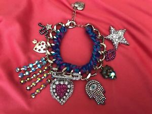 【貨物輸送無料】腕輪 付属品― ベッツィージョンソンバロックhamsaタイガースネークab腕輪betsey johnson mystic baroque hamsa evil eye star heart tiger snake ab bracelet