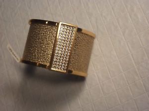 【貨物輸送無料】腕輪 付属品― ブライトンクリストドナウカフスブレスレットwゴールド98brighton christo danube wide cuff bracelet gold w gold leather insert 98