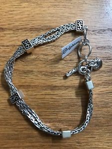 【貨物輸送無料】腕輪 付属品― 引き船ブライトンastrid multiチェーン店しろがね色braceletニューbrighton astrid multi chain silver bracelet  with tags