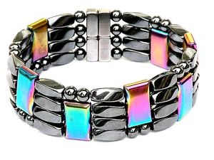 【貨物輸送無料】腕輪 付属品― 100ブレスレットアンクレットrainbow strong 4row golf78widemens womens 100 magnetic bracelet anklet rainbow strong 4row golf 78wide
