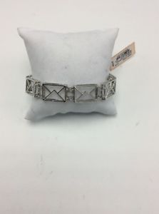 【貨物輸送無料】腕輪 付属品― ドルテッドベーカーシルバーラブレターブレスレット79 ted baker  silver  tone love letter bracelet tb 650