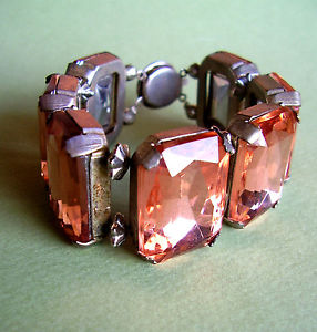 【貨物輸送無料】腕輪 付属品― 腕輪薔薇960bracelet big rhinestones roses paves