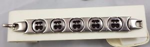 【貨物輸送無料】腕輪 付属品― ヴィンテージメタルストラップモチーフインテリアbijou ancien vintage metal strap silver plated cherry motif a1 leather interior