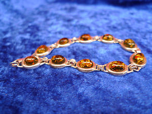 【貨物輸送無料】腕輪 付属品― 腕輪オレンジ色sublime, old bracelet __ with amber silver gelblichem ___ 925 ______