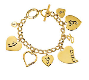 【送料無料】ブレスレット　アクセサリ―　ブレスレットguess bracelet hand chain ub306601 gold plated