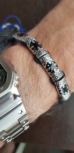 【貨物輸送無料】腕輪 付属品― 腕輪スチール写真rare kenzo bracelet steel steel rare samurai lnib never used never worn