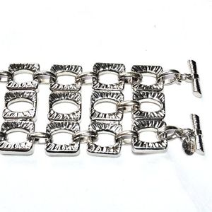 【貨物輸送無料】腕輪 付属品― プレミアカフブレスレットシルバーフレキシブルpremier etage large cuff bracelet silver flexible 19糎 bijou