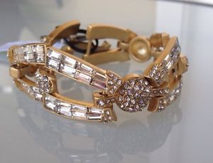 【送料無料】ブレスレット　アクセサリ―　ラインストーンブレスレット100 authentic j crew rhinestone bracelet