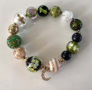 【送料無料】ブレスレット　アクセサリ―　ガラスブレスレットオリジナルハンドメイドガラスブレスレットstunning liuli glass bracelet original handmade liuli glass bracelet