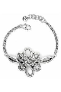 【送料無料】ブレスレット　アクセサリ―　ブライトンクロスクリスタルシルバーブレスレットドルbrighton~ knottingham cross crystal silver bracelet~jb9180 ~free ship~nwt 88