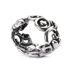 【貨物輸送無料】腕輪 付属品― オリジナルビーズシルバーシークレットガーデンtrollbeads original beads silver secret garden tagpe  00021