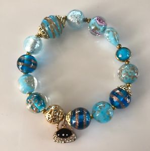 【送料無料】ブレスレット アクセサリ― ガラスブレスレットオリジナルハンドメイドガラスブレスレットstunning liuli glass bracelet original handmade liuli glass bracelet