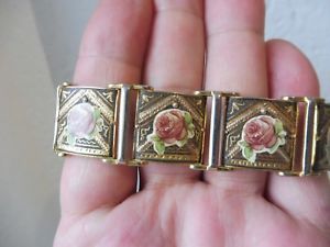 【貨物輸送無料】腕輪 付属品― ブレスレットゴールドローゼントレドemebellecedor, former bracelet ___ gold __ emailerosen __ probably toledo