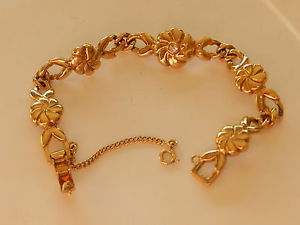 【送料無料】ブレスレット　アクセサリ―　ジュエリーブレスレットゴールデンボーjewelry bracelet goldenbeau signed carven ref 27
