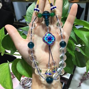 【送料無料】ブレスレット　アクセサリ―　18beads dlyブレスレットaaaa10mmnatural white crystal clear round 18beads dly bracelet aaaa 10mm
