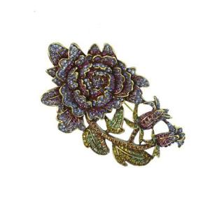 【送料無料】ブレスレット　アクセサリ―　ハイジムーディーズクリスタルアクセントピンheidi daus moody hues crystal accented pin