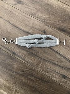 【送料無料】ブレスレット　アクセサリ―　スターリングシルバーファブリックメッシュブレスレットadami amp; martucci 925 sterling silver fabric mesh bracelet