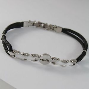 【送料無料】ブレスレット　アクセサリ―　メンズブレスレットスチールセラミックホワイトmens bracelet steel and ceramics white cesare paciotti 4us 4ubr0869
