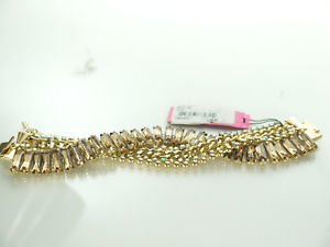 【送料無料】ブレスレット　アクセサリ―　ジョンソンブレスレットドル betsey johnson glitterl statement bracelet 9500