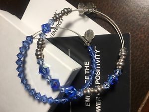 【送料無料】ブレスレット　アクセサリ&mdash;　アレックスアニスワロフスキーセットalex and ani swarovski blue set｜hokushin