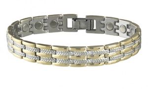 【送料無料】ブレスレット　アクセサリ―　エグゼクティブリーガルデュエットブレスレットsabona 326 executive regal duet magnetic bracelet