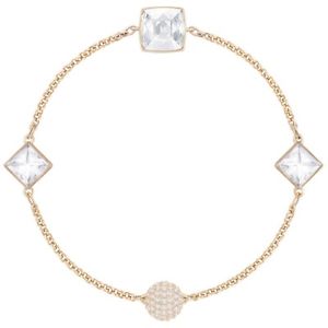【送料無料】ブレスレット　アクセサリ―　スワロフスキークリスタルスパイクゴールドローズswarovski crystal spike bathroom 5365756 rose gold transparent stones