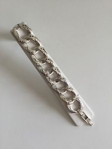 【送料無料】ブレスレット　アクセサリ―　ブライトンブレスレットスクロールリンクsilvertoneエッチングbrighton bracelet etched scroll link silvertone 20,235円