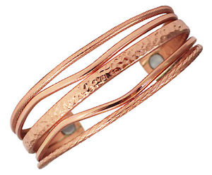 【送料無料】ブレスレット　アクセサリ―　セルジオブレスレットフローsergio lub magnetic bracelet copper flow medium