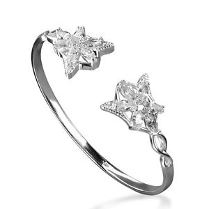 【送料無料】ブレスレット　アクセサリ―　スターリングシルバーストーンエルフブレスレットbeautiful 925 sterling silver cz stone lotr elf princess arwen star bracelet gif 18,186円