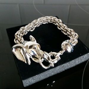 【送料無料】ブレスレット　アクセサリ―　ブレスレットguess bracelet elephant 80s 90s