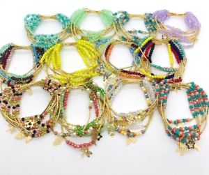 【送料無料】ブレスレット　アクセサリ―　ドルブレスレットチェコクリスタルクリスタルmayoreo12 gold plated bracelet czech crystal 12 semanarios chapa crystal checo