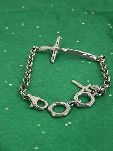 【送料無料】ブレスレット　アクセサリ&mdash;　スターリングシルバークロスブレスレットsilpada in good faith sterling silver 925 cross bracelet｜hokushin