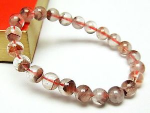 【送料無料】ブレスレット　アクセサリ―　8mm4aピンクレッドブレスレットgift bl27698mm rare 4a natural pink red phantom quartz crystal round bracelet gift bl2769