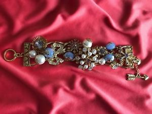 【送料無料】ブレスレット アクセサリ― ジョンソンヴィンテージパールラベンダークリスタルスノーフレークブレスレットbetsey johnson vintage tzarina pearl lavender crystal snowflake winter bracelet
