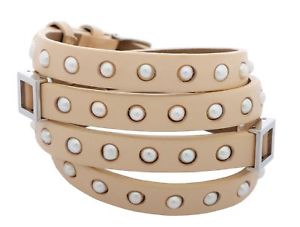 【送料無料】ブレスレット　アクセサリ―　レディースブレスレットベージュローラmisaki ladies bracelet beige roller qcunroller