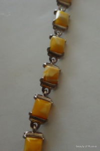 【送料無料】ブレスレット　アクセサリ&mdash;　オレンジブレスレットスターリングシルバーbaltic butterscotch amber bracelet sterling silver women rare｜hokushin