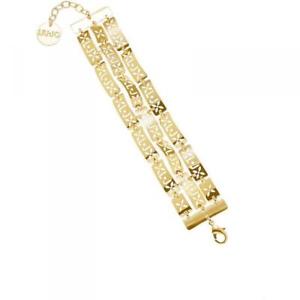 【送料無料】ブレスレット　アクセサリ―　ブレスレットドナリュジョゴールドレディーbracelet donna liu jo luxury glamour lj745 brass gold lady